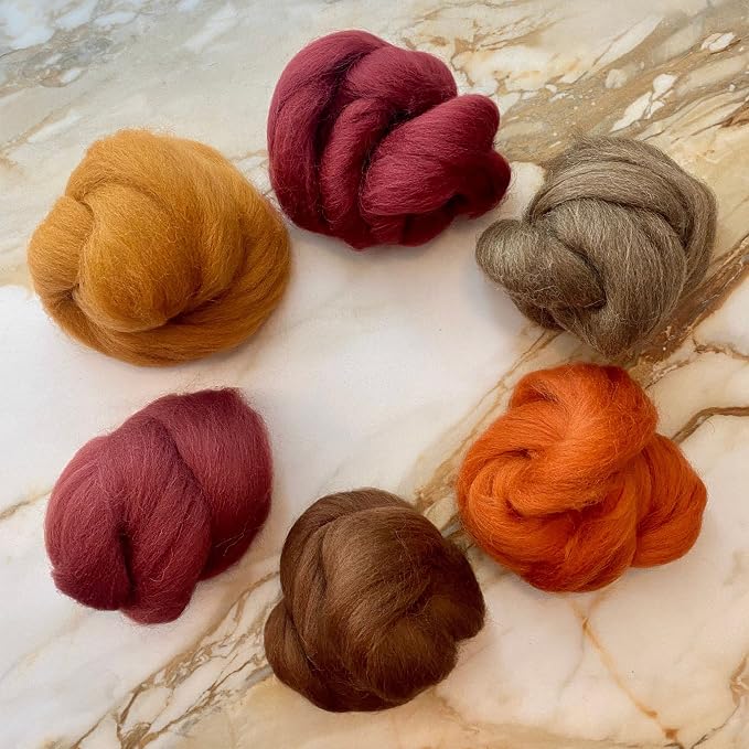 Revolution Fibers Dyed Wool Top | Shetland Collection of Crafting Fibers | - Image 2
