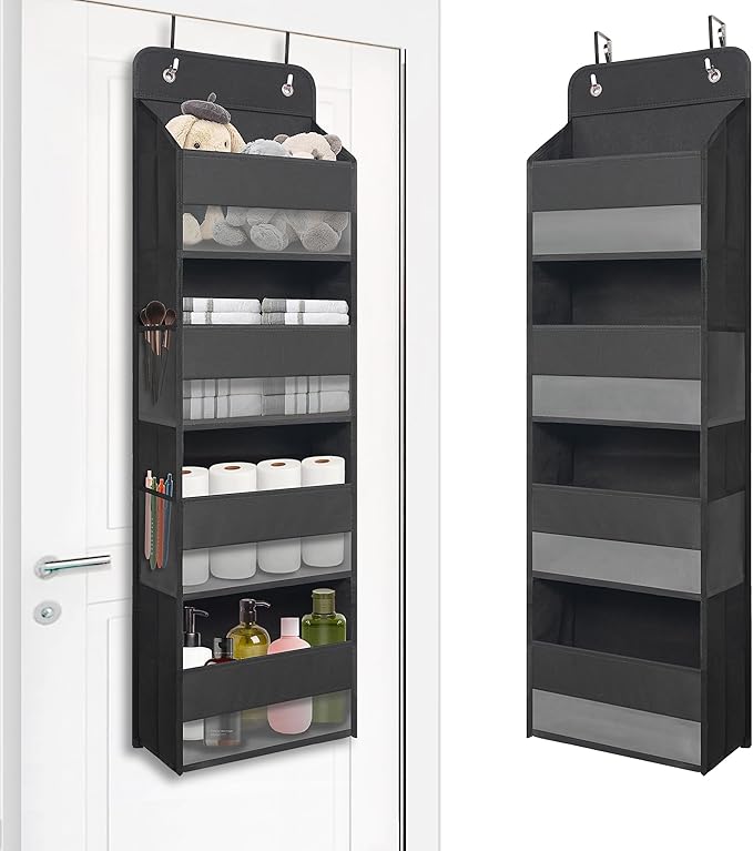 TYMENSH Black Over Door Organizer by TYMENSH