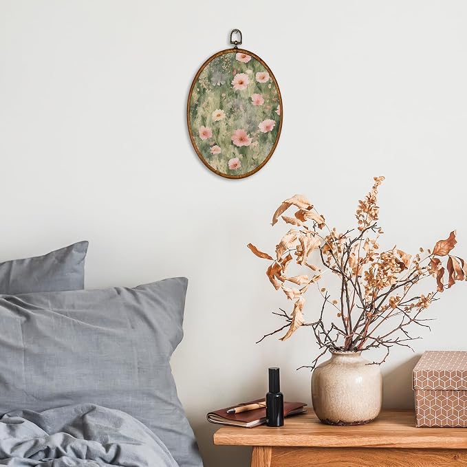 KSDUT Spring Pink Flower Wall Decor Art - Image 2