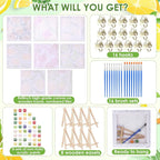 RoundFunny 8 Set Paint by Numbers Kit - Image 2