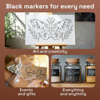 ARTISTRO Black Paint Pens - Image 6