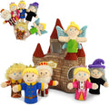 7 Pcs Fairy Tale Finger Puppets Set, 4 inch Fairy Tale Member Soft Plush Hand by JUSTQUNSEEN
