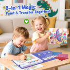 JoyCat Paint with Water Coloring Books & Shimmer Art | Art & Craft Activity - Image 2