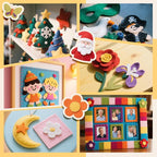 moinkerin 50Pcs Felt Sheets for Crafts - Image 6