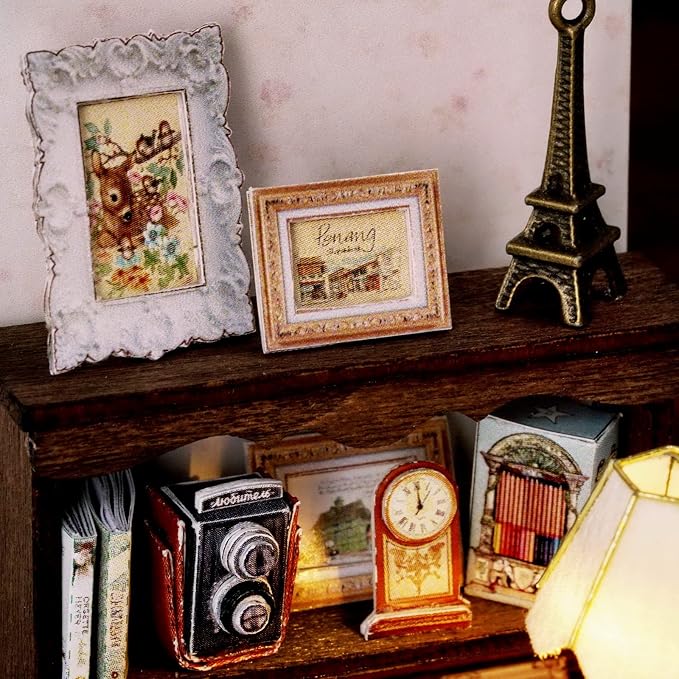 CUTEROOM DIY Doll Room Miniature Furniture Wooden House Kit - Image 6