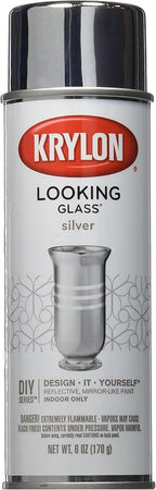 Krylon Looking Glass Silver-Like Aerosol Spray Paint 6 Oz. by Krylon%C2%AE