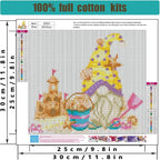 Gnome Cross Stitch Kits for Adults - Image 6