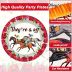 50 Guests Derby Day Plates and Napkins Party Supplies Kentucky Horse Racing - Image 3
