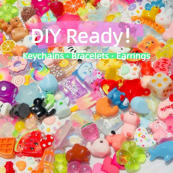 Resin Charms Bulk – Cute Pendants - Image 5