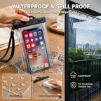 SHISU Clear TPU Vinyl Fabric 12 Mil, Heavy Duty Large Sheet | Large waterproof - Image 4