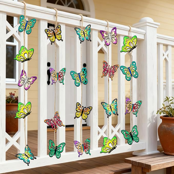 80PCS Unfinished Ornament Wood Crafts, Painting Blank Wooden Cutouts | 8 Styles - Image 7
