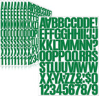 Letter Stickers, Mailbox Numbers, 1.5 Inch Waterproof Vinyl Alphabet | 1 1/2 by Llewyn