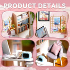 Flever Dollhouse Miniature DIY House Kit Creative Room - Image 4