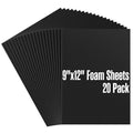 Foam Sheets for CraFts, EVA Foam, 6mm Thick, 20 Pack, 9 x 12 Inch | Houseables by Houseables