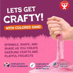 Hygloss Colored Sand for Crafts - 25 lb - Image 2