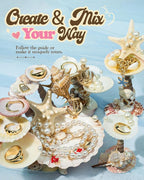 DualCozy Seashell Jewelry Stand Making Kit, Jewelry Holder Making Kit | Real - Image 2
