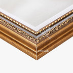 eletecpro 8x10 Vintage Picture Frame, Glass Cover, Horizontal or Vertical - Image 5