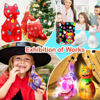 Goody King Paint Your Own Cat Lamp Art Kit, Arts & Crafts - Image 7