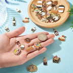 Enamel Food Charms Cute Assorted Food Pendants Sweet Dessert Charms - Image 5