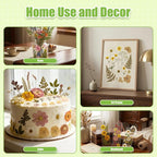 110Pcs Dried Flowers for Crafts, Dried Pressed Flowers for Resin Molds - Image 5