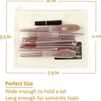 Koolmox Canvas Zipper Pouch, 40 Pack Bulk Cosmetic Bags Embroidery Bag Blank - Image 2