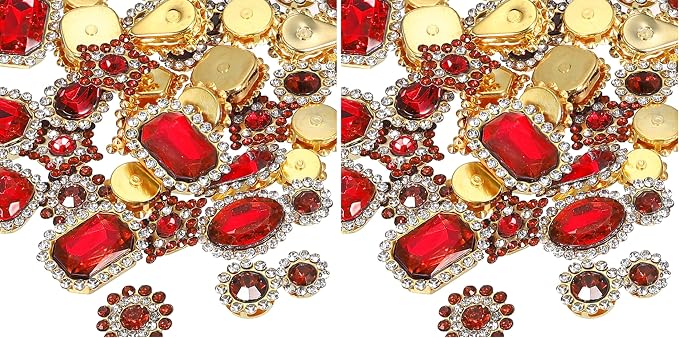 PATIKIL Sew on Rhinestones Crystals by PATIKIL