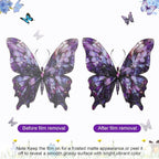 Butterfly Gifts for Women Colorful Acrylic Butterfly Suncatcher Ornament Faux - Image 4