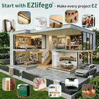 EZlifego Heavy Duty Invisible Bond Nano Double Sided Mounting Tape, Crystal - Image 9