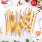 72pcs Metallic Gold Hot Glue Sticks, 0.27"x8" Mini Glue Sticks Colored - Image 2