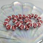 100pcs Sports Polymer Clay Beads Rugby Ball Beads DIY Jewelry Making - Image 6