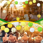 Panelee 12 Pcs Pineapple Party Decorations Hawaiian Party Hanging Supplies 8 - Image 4