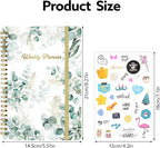 Undated Weekly Planner, A5 Weekly To Do List Notebook - Image 2