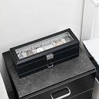 ProCase Watch Box, 6 Slot Watches Display Case - Image 7