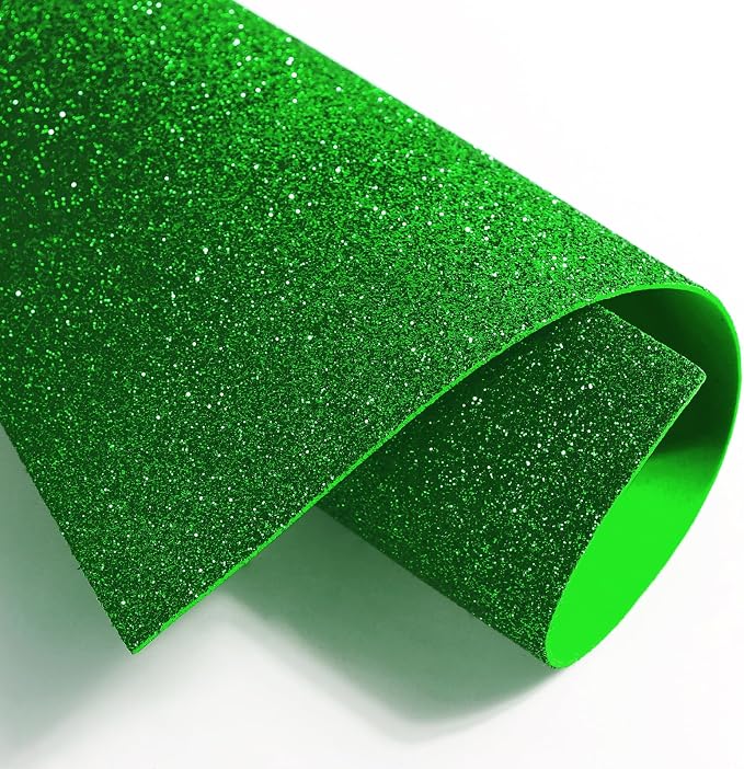 10 Sheets Glitter Paper Sheet for ‌St. Patrick's Day Juneteenth Decor Table - Image 9