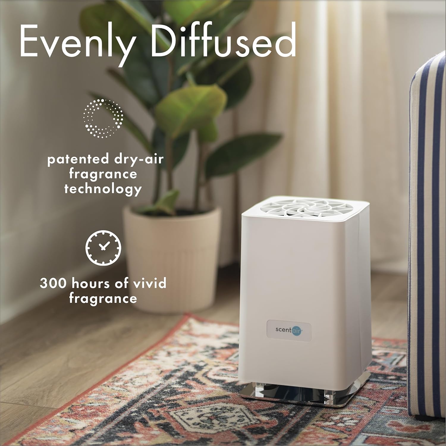 ScentAir Whisper Home Monthly Plug-in Refill, Fragrance Cartridge for Home and Office, Apple & Oak