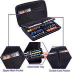 SIQUK Dice Case DND Dice Box Dice Storage Case Dice Organizer Holder - Image 2