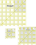 Omnigrid Square Quilting Ruler Value Pack by Omnigrid