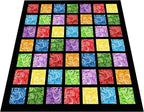 10"x10" 50pcs Cotton Fabric Squares - Image 2