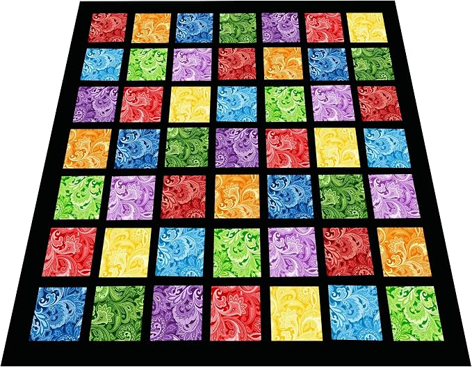 5"x5" 50pcs Cotton Fabric Squares - Image 2