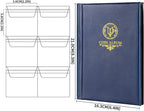36 Pockets Blue Coin Capsule Holder Album - Image 2
