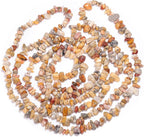 400Pcs 5-8mm Natural Yellow Crazy Lace Agate Chip Stone Beads | Pre-Drilled - Image 5