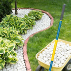 5 lb Natural Polished White Pebbles, 1-2 Inch Decorative White Rocks - Image 5