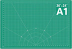 DIYSELF A1 Cutting Mat, 36 x 24 Inch Self Healing Craft Cutting Mat by DIYSELF