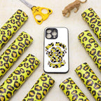 Tintnut Yellow Leopard Permanent Vinyl Spots Adhesive Vinyl 8 Pcs 12x10in | - Image 7