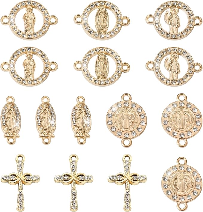 Cheriswelry 36pcs Alloy Cross Pendants Cross - Image 8