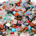 LAIDANLA Multicolor 400pcs Natural Chip Stone Beads 5-8mm Healing Crystal by LAIDANLA