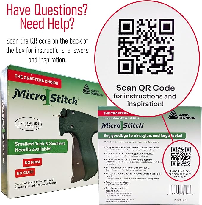 MicroStitch® All‑in‑One Tagging Gun Kit – Ultra‑Fine Needle Tagger - Image 6