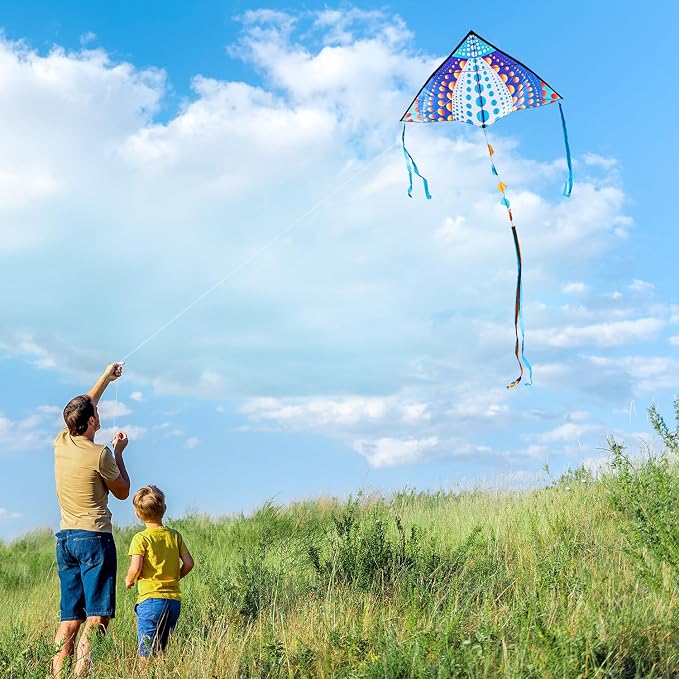 HONBO Large Delta Kite for Kids & Adults, Extremely Easy to Fly Kite for Beach - Image 3