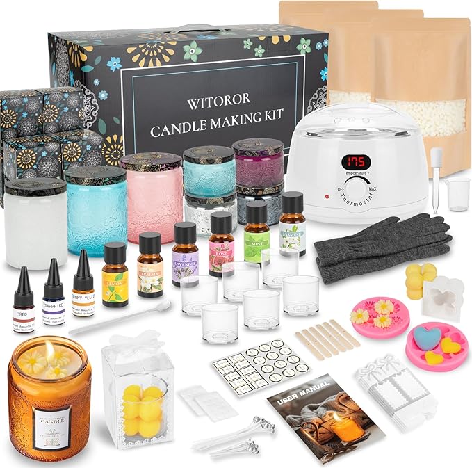 WITOROR Candle Making Kit, Scented Candles Making Kit by WITOROR