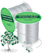 FIVEIZERO 18 Gauge&12 Gauge Aluminum Craft Wire, 1mm/2mmArmature Wire by FIVEIZERO